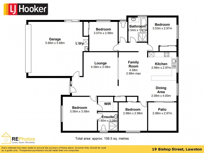 19 Bishop Court, Lawnton QLD 4501 Floorplan