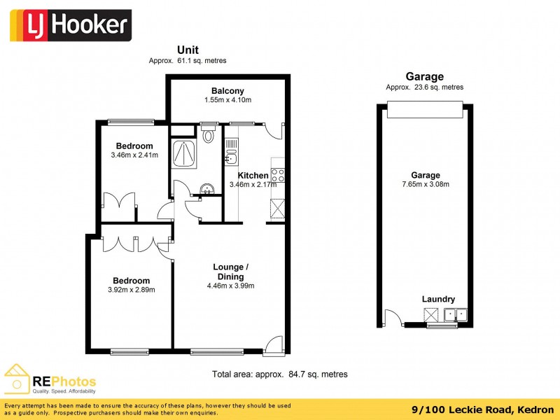 9/100 Leckie Road, Kedron QLD 4031 Floorplan