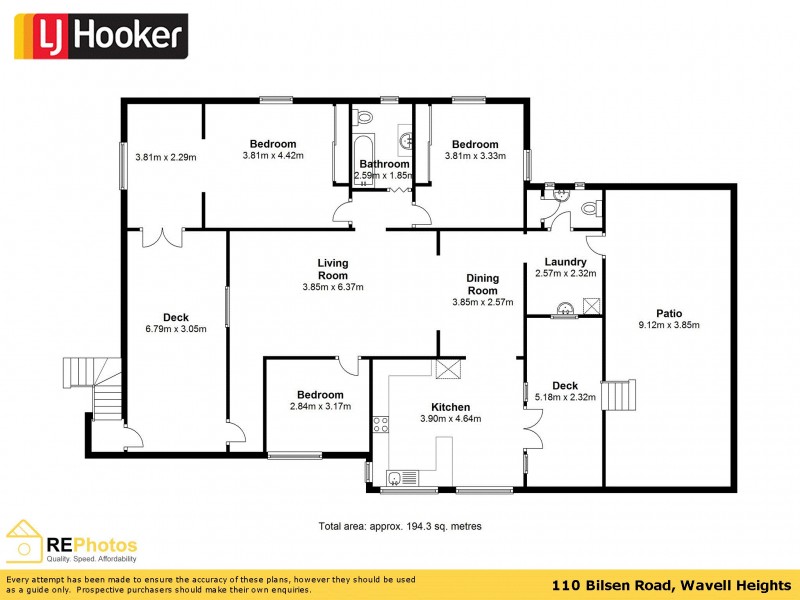 110 Bilsen Road, Wavell Heights QLD 4012 Floorplan
