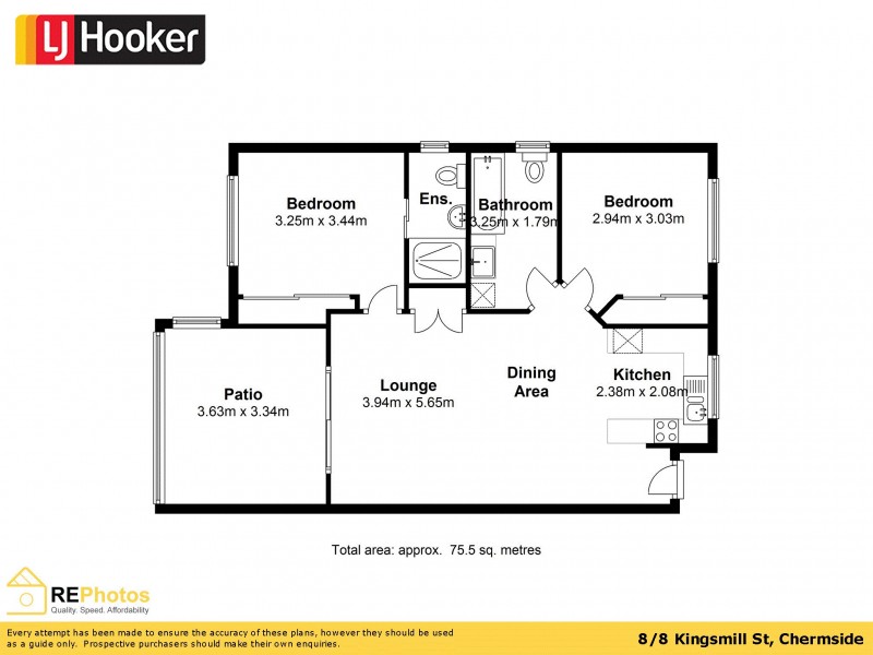 8/8 Kingsmill Street, Chermside QLD 4032 Floorplan