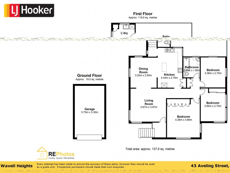43 Aveling Street, Wavell Heights QLD 4012 Floorplan