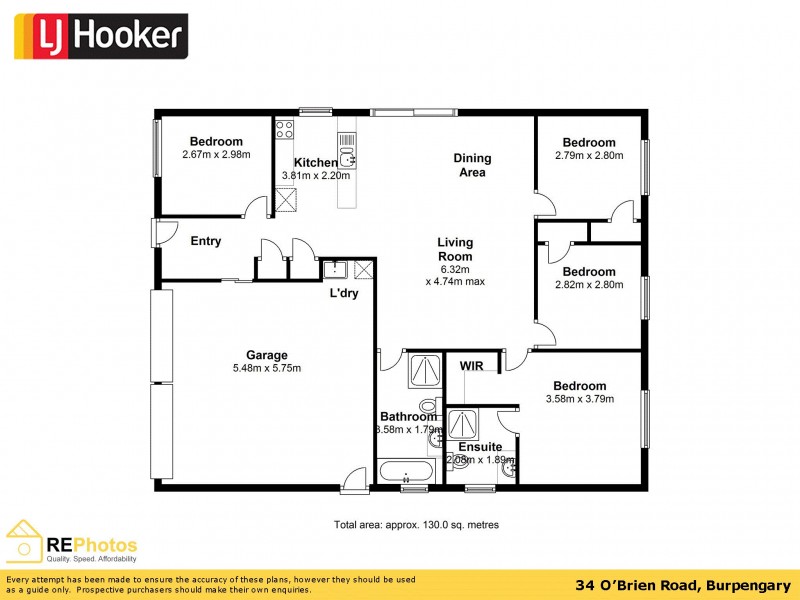 34 Obriens Road, Burpengary QLD 4505 Floorplan