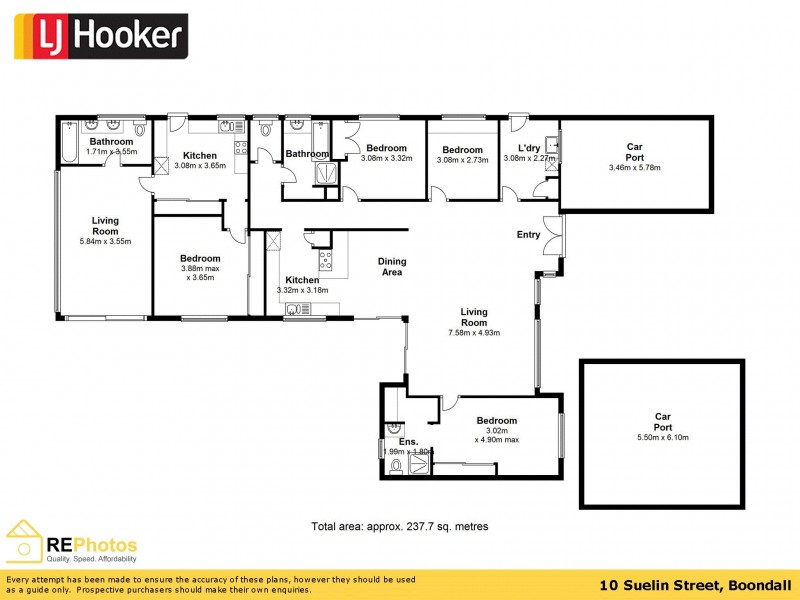 10 Suelin Street, Boondall QLD 4034 Floorplan
