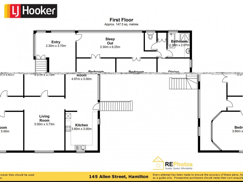 145 Allen Street, Hamilton QLD 4007 Floorplan