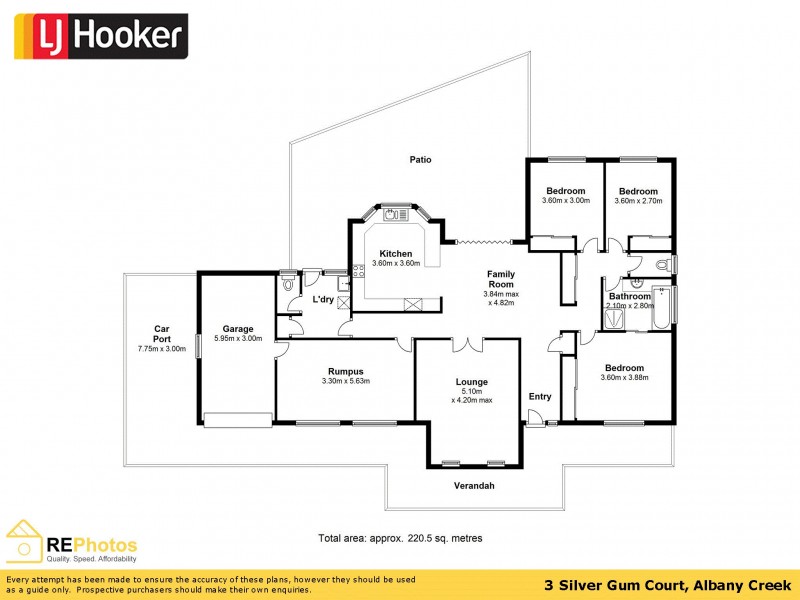 3 Silver Gum Court, Albany Creek QLD 4035 Floorplan