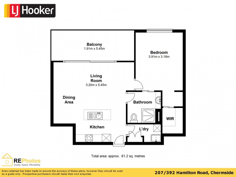 207/392 Hamilton Road, Chermside QLD 4032 Floorplan