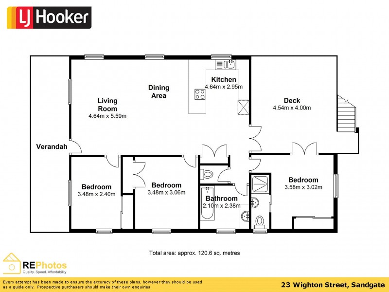 23 Wighton Street, Sandgate QLD 4017 Floorplan