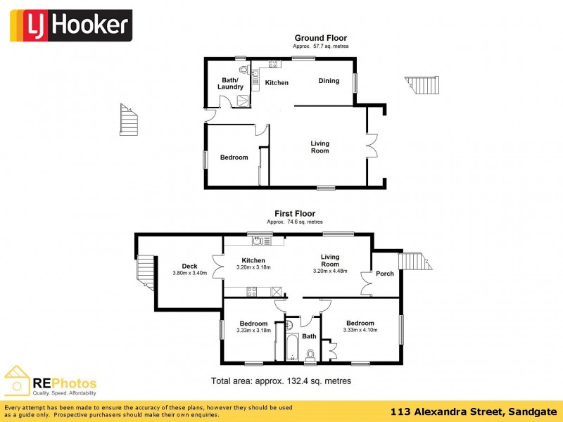 113 Alexandra Street, Sandgate QLD 4017 Floorplan