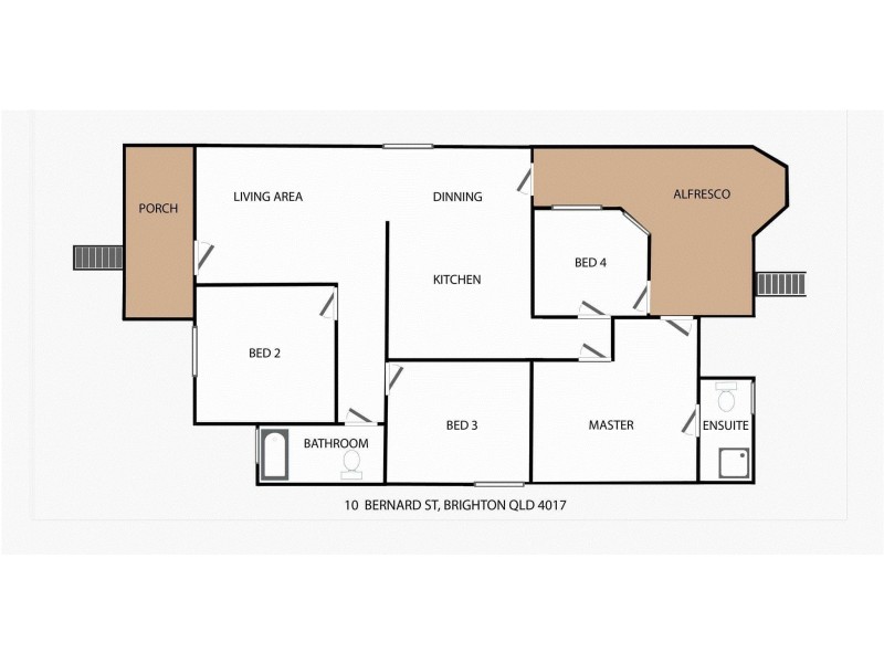 10 Bernard Street, Brighton QLD 4017 Floorplan