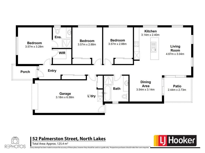 52 Palmerston Street, North Lakes QLD 4509 Floorplan