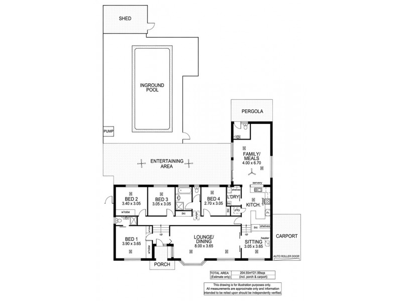 57 Johnson Parade, Blackwood SA 5051 Floorplan