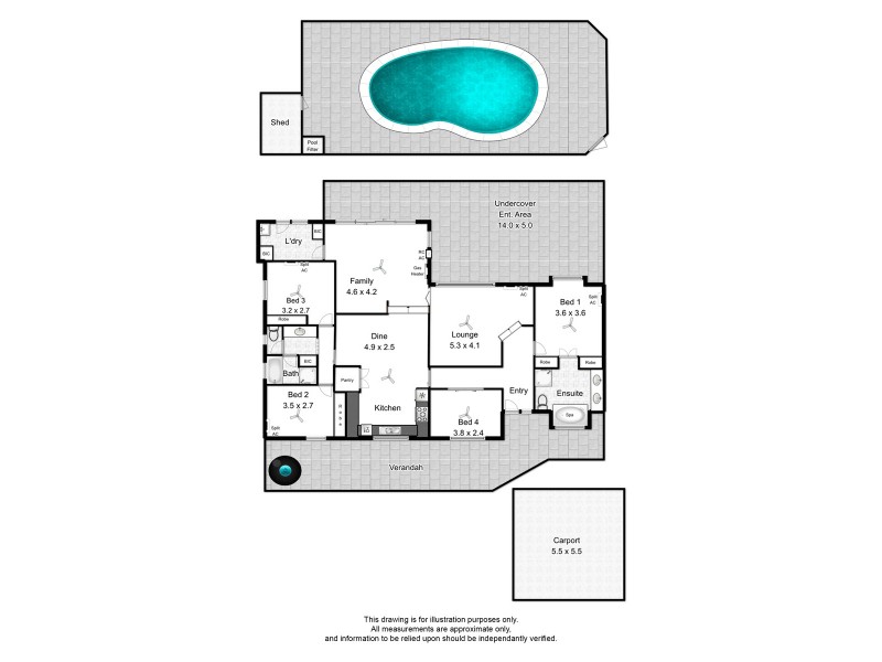 15 Gwendoline Ct, Coromandel Valley SA 5051 Floorplan