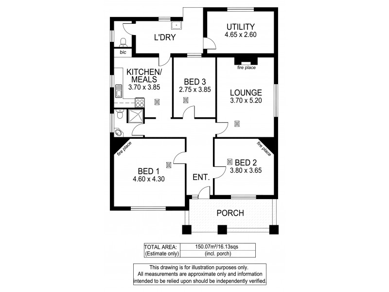 33 Frederick Street, Clarence Park SA 5034 Floorplan