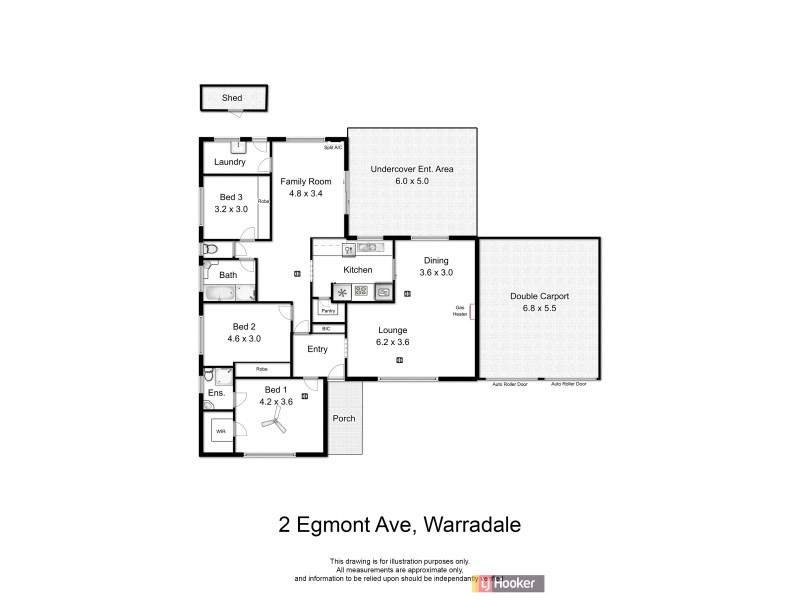 2 Egmont Avenue, Warradale SA 5046 Floorplan