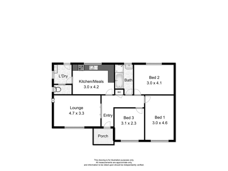 80 Cresdee Road, Campbelltown SA 5074 Floorplan