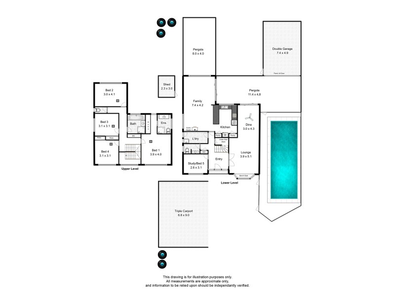 4 Maple Road, Hawthorndene SA 5051 Floorplan