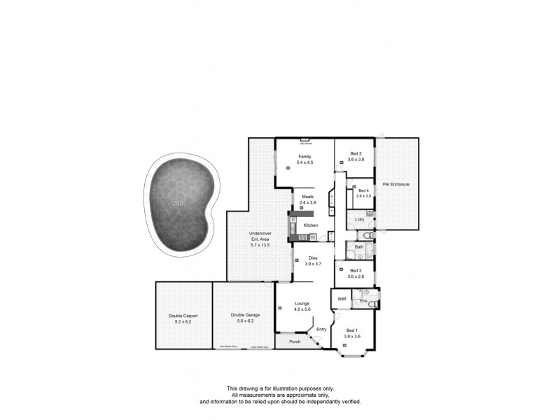 9 Crossdale Drive, Aberfoyle Park SA 5159 Floorplan