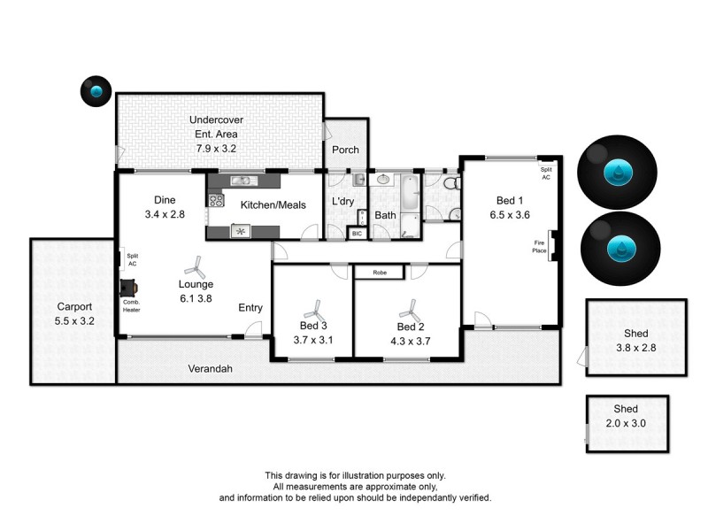 739 Greenhill Road, Greenhill SA 5140 Floorplan