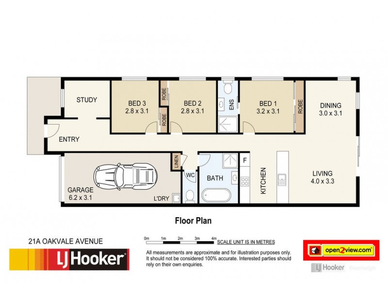 21A Oakvale Avenue, Holmview QLD 4207 Floorplan
