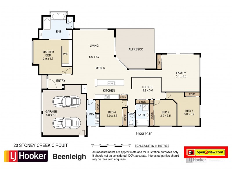 20 Stoney Creek Circuit, Ormeau QLD 4208 Floorplan