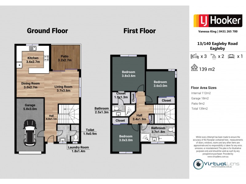 13/140 Eagleby Road, Eagleby QLD 4207 Floorplan