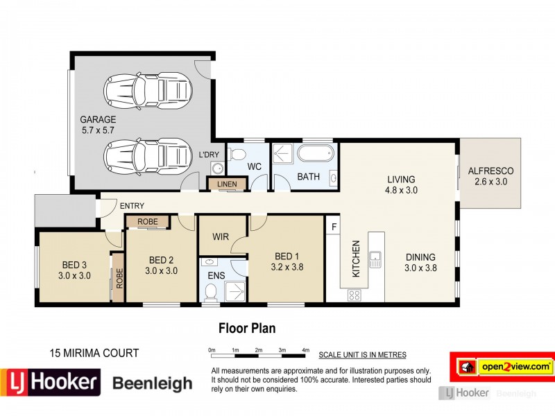 15 Mirima Court, Waterford QLD 4133 Floorplan