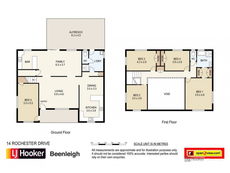 14 Rochester Drive, Mount Warren Park QLD 4207 Floorplan