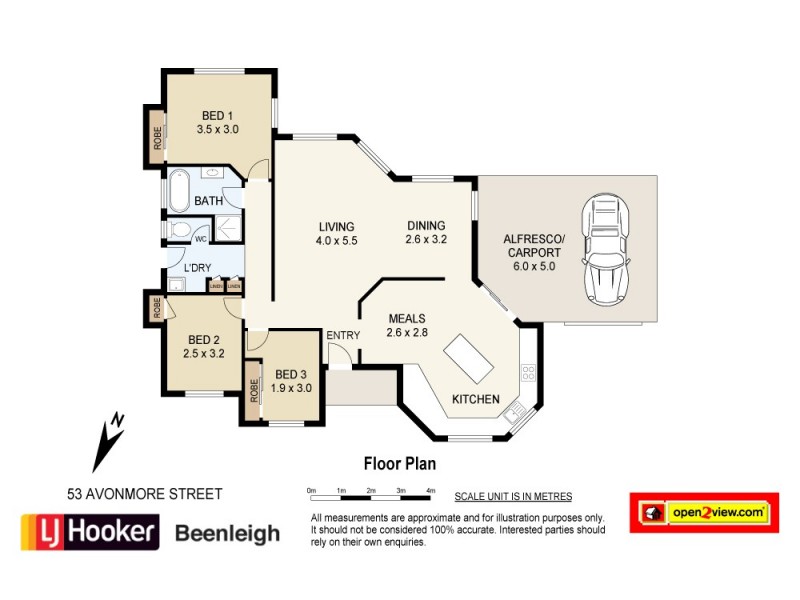 53A Avonmore Street, Edens Landing QLD 4207 Floorplan