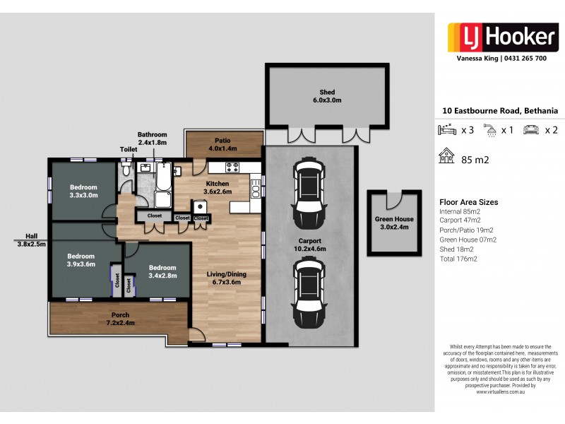 10 Eastbourne Road, Bethania QLD 4205 Floorplan