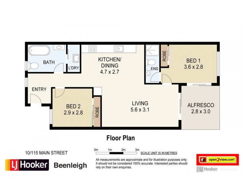Unit 10/115 Main Street, Beenleigh QLD 4207 Floorplan