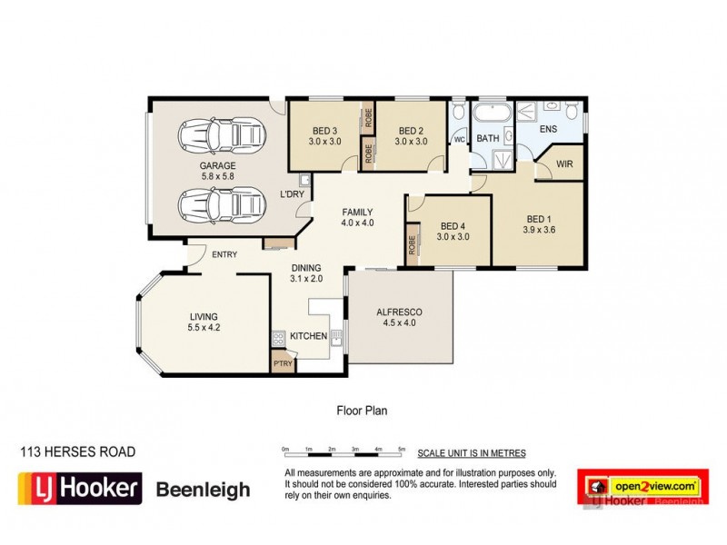 113 Herses Road, Eagleby QLD 4207 Floorplan