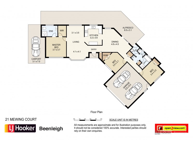 21 Mewing Court, Windaroo QLD 4207 Floorplan