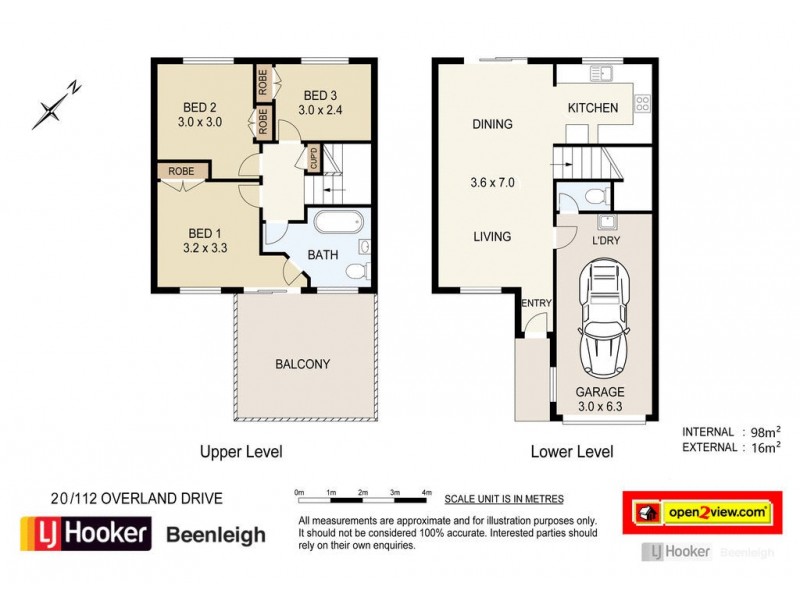 Unit 20/112 Overland Drive, Edens Landing QLD 4207 Floorplan