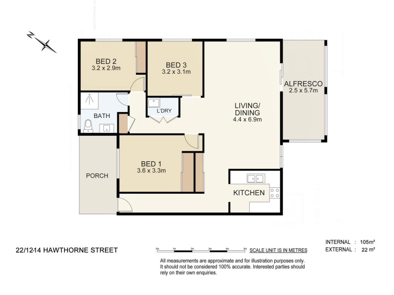 22/12-14 Hawthorne Street, Beenleigh QLD 4207