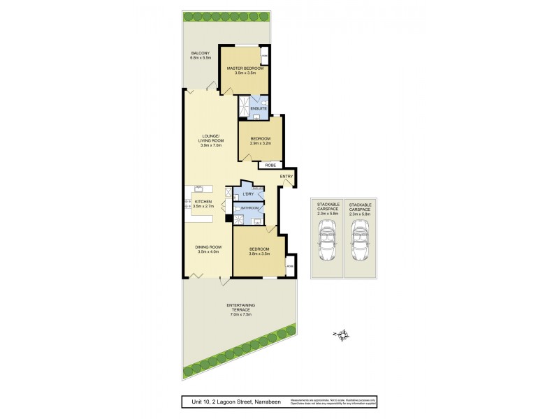 10/2 Lagoon Street, Narrabeen NSW 2101 Floorplan