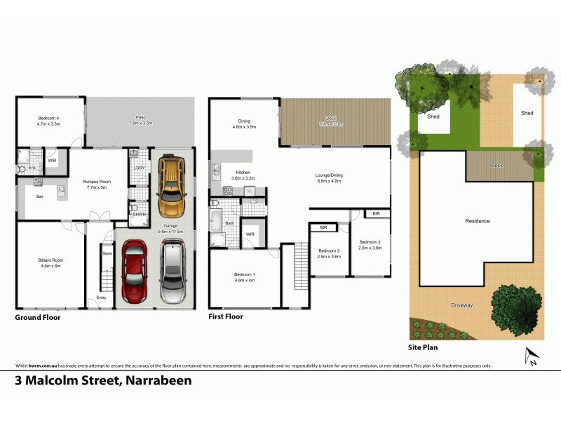 3 Malcolm Street, Narrabeen NSW 2101 Floorplan
