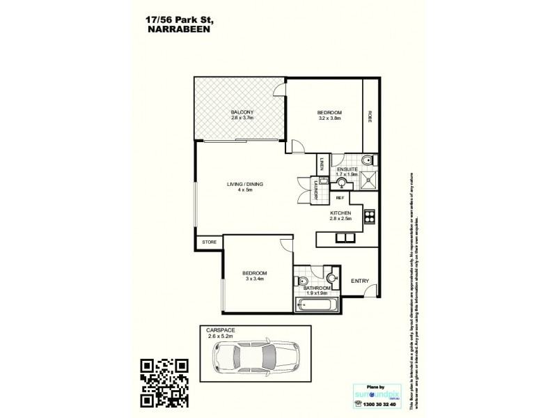 17/56A Park Street, Narrabeen NSW 2101 Floorplan