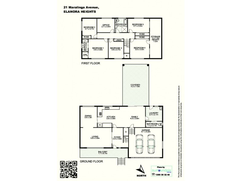 21 Maralinga Avenue, Elanora Heights NSW 2101 Floorplan