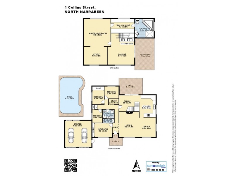 1 Collins Street, North Narrabeen NSW 2101 Floorplan