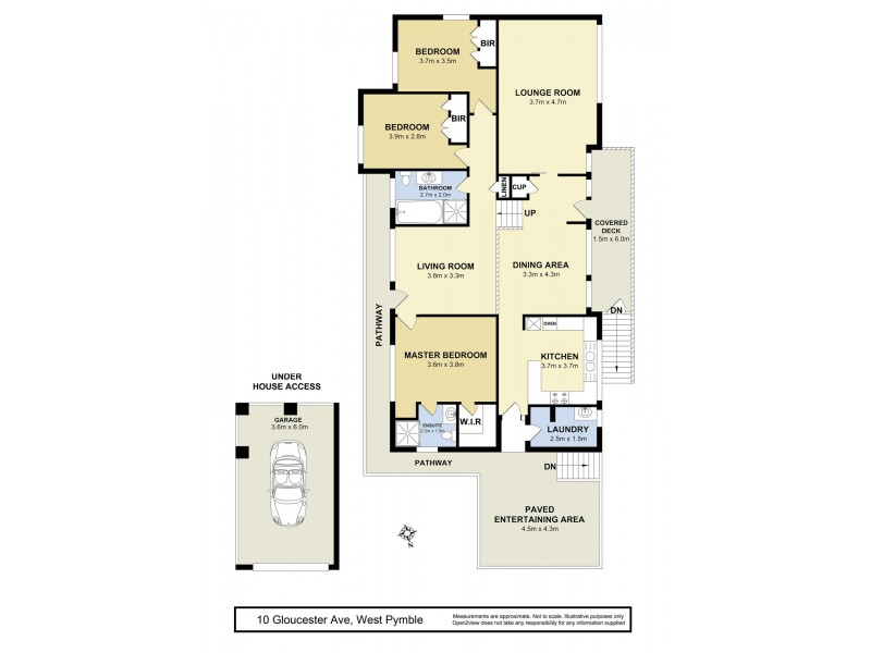 10 Gloucester Avenue, West Pymble NSW 2073 Floorplan