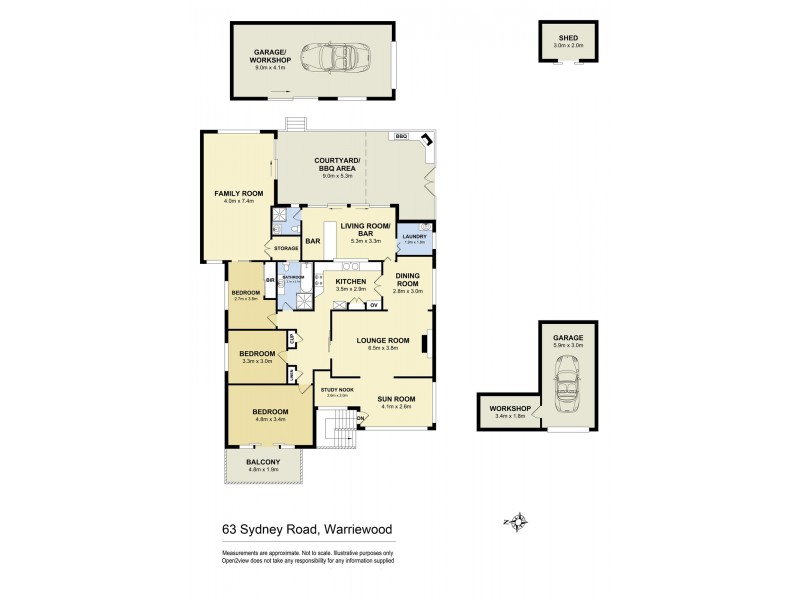 63 Sydney Road, Warriewood NSW 2102 Floorplan