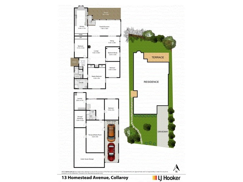 13 Homestead Avenue, Collaroy NSW 2097 Floorplan