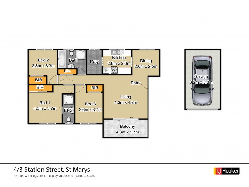 4/3 Station Street, St Marys NSW 2760 Floorplan