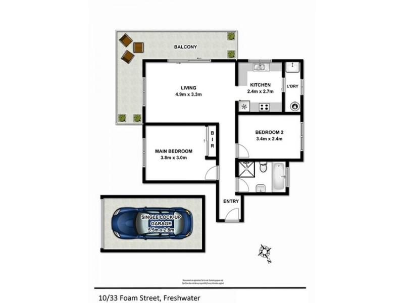 10/33 Foam Street, Freshwater NSW 2096