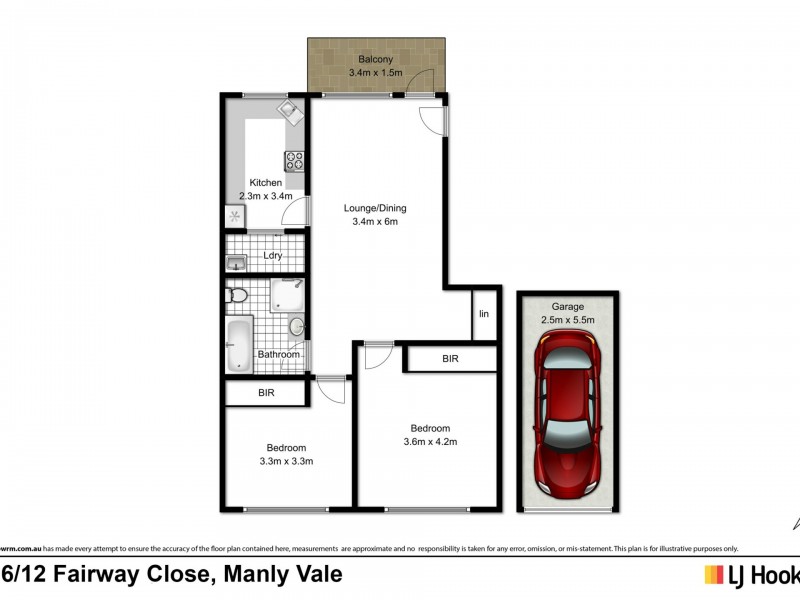 6/12 Fairway Close, Manly Vale NSW 2093