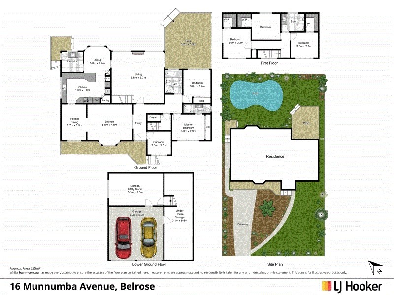 16 Munnumba Avenue, Belrose NSW 2085 Floorplan