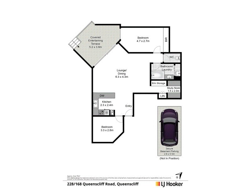 228/168 Queenscliff Road, Queenscliff NSW 2096 Floorplan