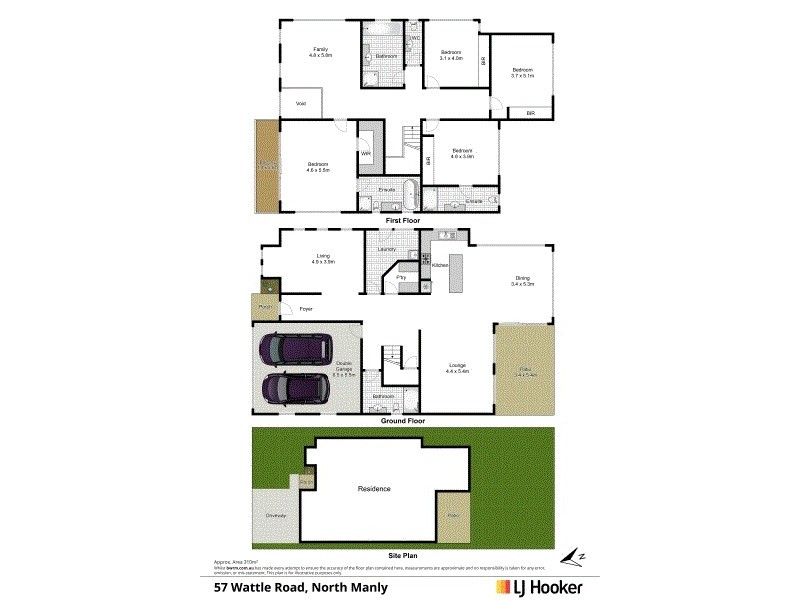 57 Wattle Road, North Manly NSW 2100 Floorplan