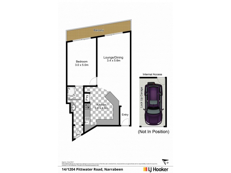 14/1204 Pittwater Road, Narrabeen NSW 2101 Floorplan