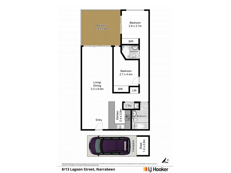 7/13 Lagoon Street, Narrabeen NSW 2101 Floorplan